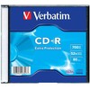 CD-R Verbatim DL 700MB (80min) 52x Extra Protection slim box