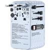 Verbatim kelioninis įkroviklis EU/UK/US GaN 1xUSB-C/1xUSB-A/2xUSB-C PD 70W mėlynos spalvos 30187