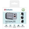 Verbatim - GNC-35 GaN Charger 2 Port 35W USB-A/USB-C