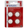 Lithium CR2025 3V batteries PREMIUM 4pcs/pack Verbatim