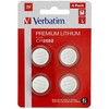 Lithium CR2032 3V batteries PREMIUM 4pcs/pack Verbatim