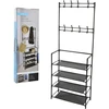 Excellent Houseware Storage solutions Drabužių kabykla su 4 lentynomis, 60x26x155cm