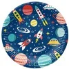 Vienkartinės lėkštės PAW Space, Ø 23 cm, 8 vnt.