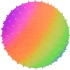 VINILINIS MASAŽINIS KAMUOLYS SU DYGLIAIS RAINBOW 23CM 90G ENERO 1078618