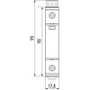 Viršįtampių ribotuvas ETI C T2 275/20 1+0