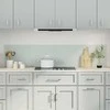Virtuvės atbraila 2 pcs Balta 90 x 40 cm grūdintas stiklas