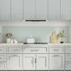 Virtuvės atbraila 2 pcs Balta 100 x 50 cm grūdintas stiklas