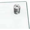 Virtuvės atbraila 2 vnt. Skaidrus 90 x 40 cm grūdintas stiklas