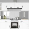 Virtuvės atbraila 2 pcs Šviesiai pilka 110 x 60 cm