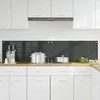 Virtuvės atbraila 2 pcs Tamsiai pilka 90 x 40 cm
