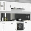 Virtuvės atbraila 2 pcs Tamsiai pilka 120 x 50 cm