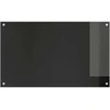 Virtuvės atbraila 2 pcs Juoda 100 x 60 cm grūdintas stiklas