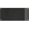 Virtuvės atbraila 2 pcs Juoda 90 x 40 cm grūdintas stiklas
