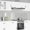 Virtuvės atbraila 2 pcs Skaidrus 100 x 50 cm grūdintas stiklas