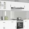 Virtuvės atbraila 2 pcs Skaidrus 100 x 60 cm grūdintas stiklas
