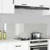 Virtuvės atbraila 2 pcs Skaidrus 70 x 40 cm grūdintas stiklas