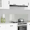 Virtuvės atbraila 2 pcs Skaidrus 80 x 40 cm grūdintas stiklas