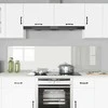 Virtuvės atbraila 2 pcs Skaidrus 90 x 50 cm grūdintas stiklas