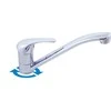 Virtuvinis maišyt Domoletti Selenga Eco DSEE005.5, chromo