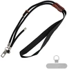 Fusion Accessories Virvelė telefonui GP-63 juodos spalvos