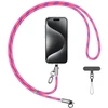 Usams SJ746 30W USB-C į Lightning 1.2m Rožinė Phone Lanyard with Charging Kabelis