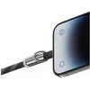 Usams SJ746 30W USB-C į Lightning 1.2m Žalias Charging Kabelis Lanyard