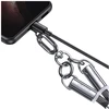 Usams SJ745 60W USB-C į USB-C 1.2m juodos spalvos virvelė telefonui with Charging Kabelis