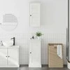 Vonios baldų rinkinys VIGO 2 pcs Balta ir senovinė balta