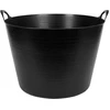 Vorel Toya Sa Poland Elastinis plastikinis indas / tara | juodas lankstus kibiras | 42 l (35581)