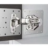 Hinge repair plate 4 pcs Malatec 23032