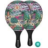 Waboba Tropical Line Paddle Set – 2 Paddles and 1 Ball (Product available in several colors – colors