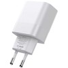 Wall Charger PD 20W 2x USB-C + Cable USB-C – USB-C Tech-Protect C20W baltas