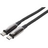 Kabelis įkrovimo USB-C USB-C, 100 cm. WAYME, maks. 240W