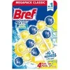 WC valiklis-gaiviklis BREF Power Aktiv Lemon, 3x50g