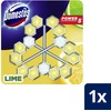 WC valiklis - gaiviklis DOMESTOS TRIO POWER 5 LIME, 3x55 g