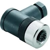 Weidmuller M12 lizdas 4pin, kampu, 6-8mm kabeliui, IP67
