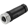 Weidmuller M12 lizdas 5pin, tiesus, 6-8mm kabeliui, IP67