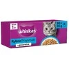 WHISKAS Suaugusių Žuvies Skanėstai 80x85g drėgnas maistas visaverčiam suaugusių kačių maitinimui želė