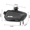 WILDMAN LES7 saddlebag/bag for bikes, juodos spalvos