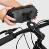 WILDMAN GD7 Dviračio krepšys/Holder Handlebar Bag juodos spalvos