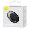 Belaidis Qi indukcinis įkroviklis Baseus Simple 2, 15 W su USB-C į USB-C laidu (juodas)
