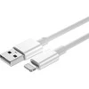 WIWU kabelis C006 USB - Lightning 1,2 m 2,4A baltos spalvos