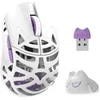 WL Mouse WL Pelė WLMOUSE Beast Miao Pelė žaidimams, Omron Optinė Switches – baltas