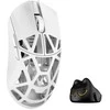 WL Pelė WLMOUSE Beast X Mini Pro Solid Sides Pelė žaidimams, Omron Optinė Switches – baltas