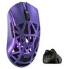 WL Mouse WL Pelė WLMOUSE Beast X Pro Solid Sides Pelė žaidimams, Omron Optinė Switches – Violetinė