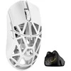 WL Pelė WLMOUSE Beast X Pro Solid Sides Pelė žaidimams, Omron Optinė Switches – Baltas