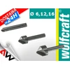 WOLFCRAFT FAZOWNIKI 3 vnt.. 6,12,16mm, TRZPIEŃ 6mm
