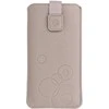 Oem WONDER Deko Pouch dėklas (Size L) skirtas Apple iPhone 13 Mini/12 Mini/SE 2020/2022/7/8 cappuccino