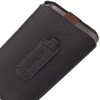 WONDER Deko Pouch dėklas (Size XXL) skirtas Samsung S25 Ultra/S24 Ultra/M35/M23/A16 5G/Xiaomi Redmi 14C chocolate