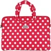 Wonder nešiojamo kompiuterio krepšys 13-14 colių red polka-dot